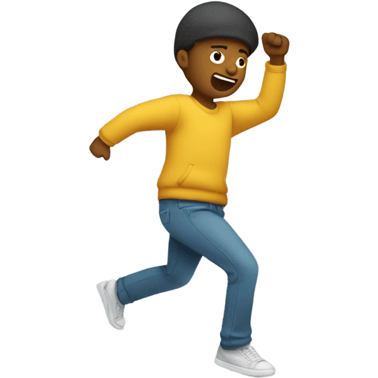 Personne qui fait un dab  emoji