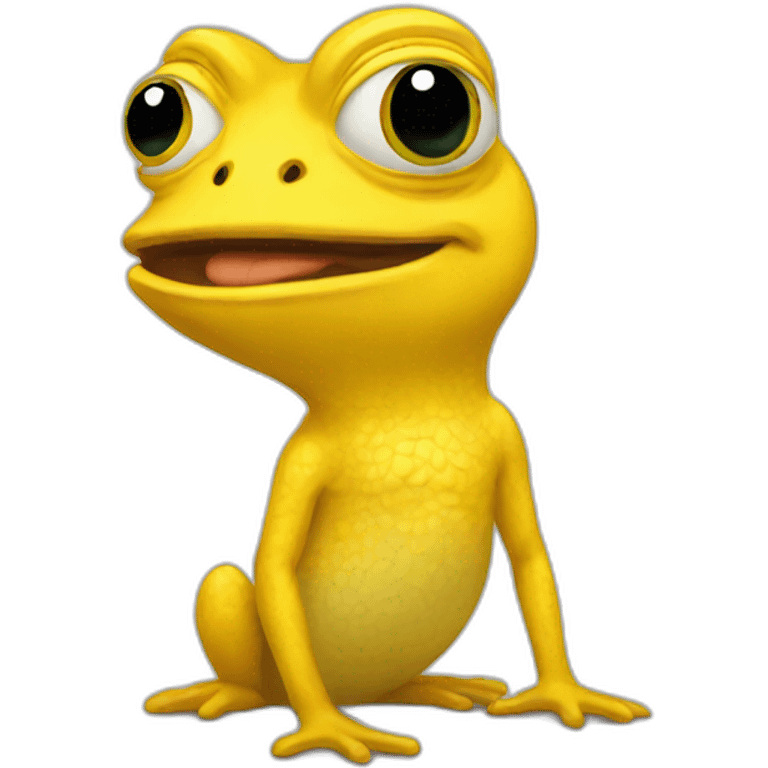 yellow pepe emoji