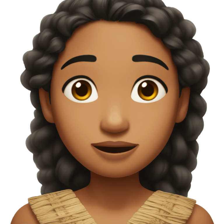 moana with closed eyes emoji