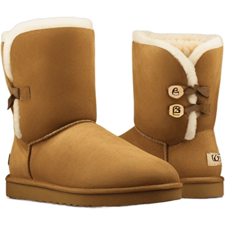 Ugg shoes emoji