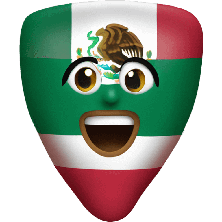 cute mexico flag emoji