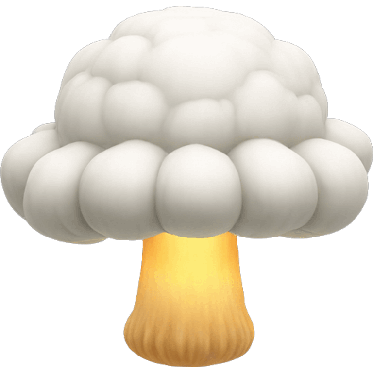 voxel mushroom cloud emoji