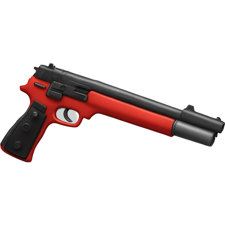 Red gun emoji