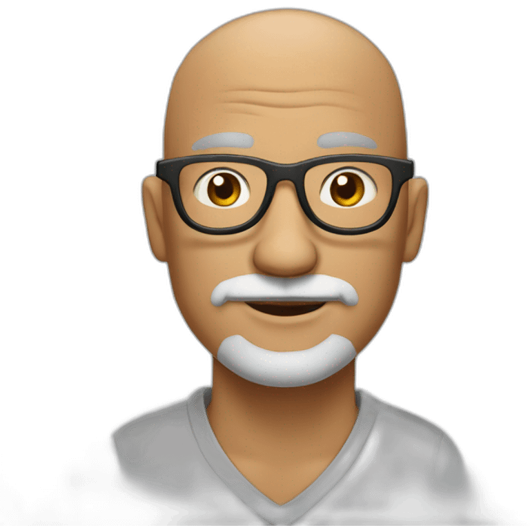 bald-man-with-round-glasses-brown-beard-graying-at-bottom emoji