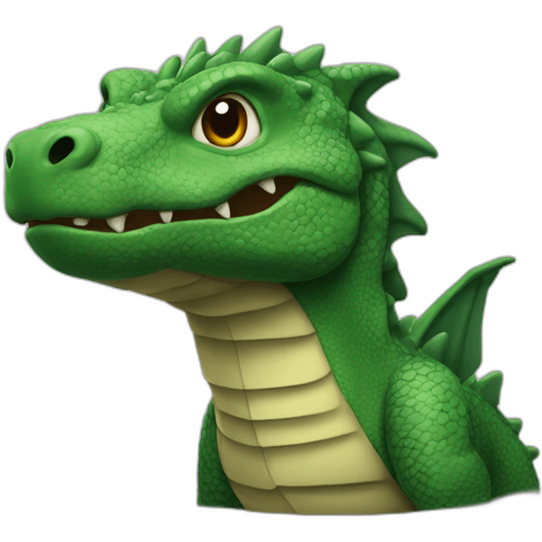 Dragon de Komodo emoji