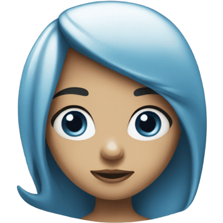 Girl Smurf emoji