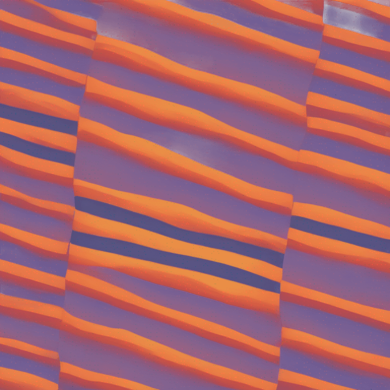 sunset stripes flag  emoji