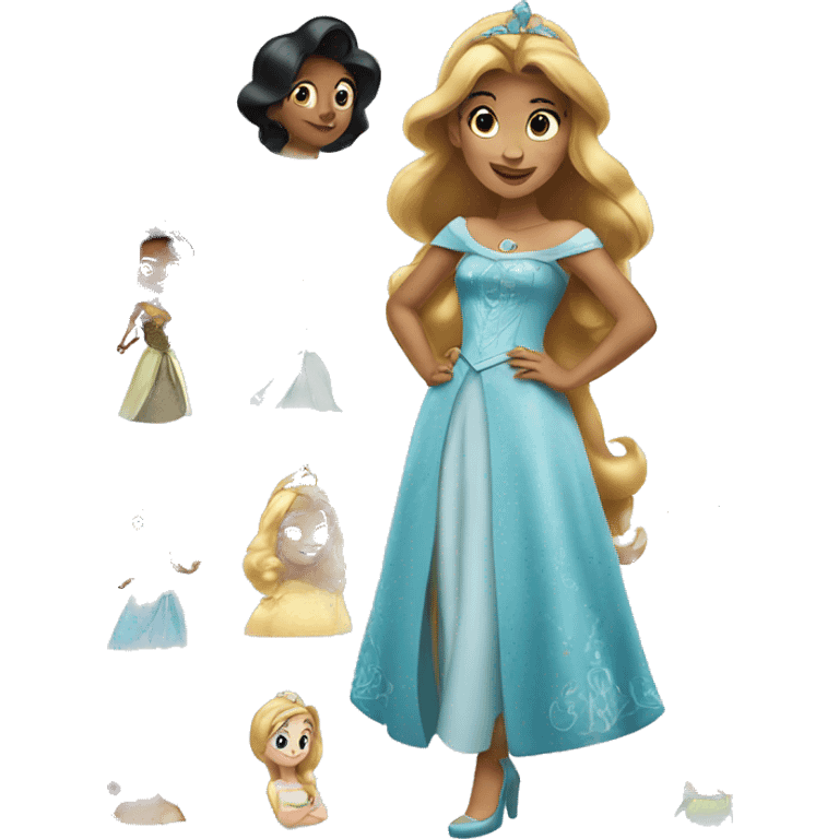 Disney princess emoji