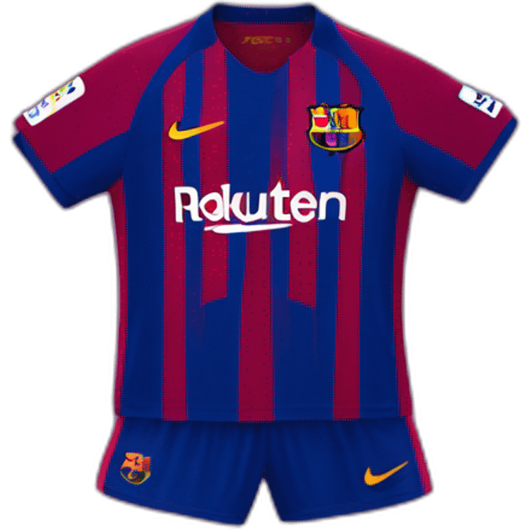 Maillot du fcb emoji