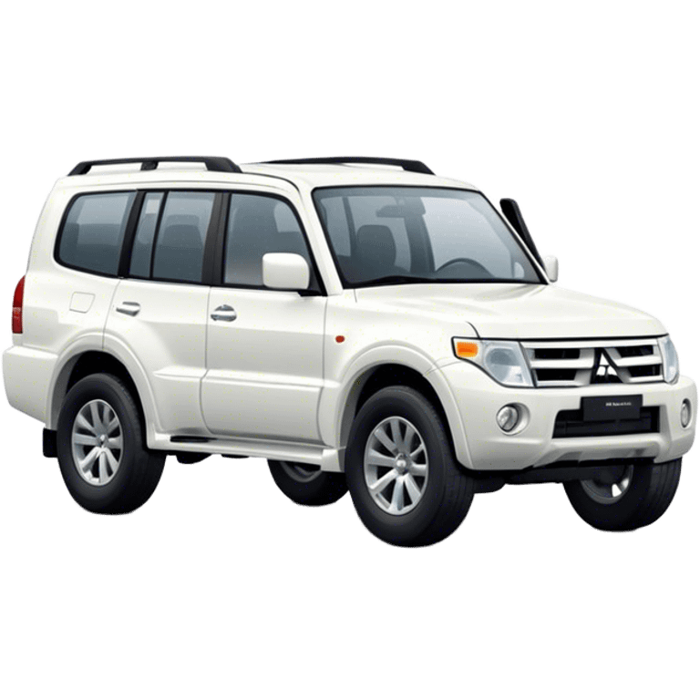 Mitsubishi Pajero - Mitsubishi (Model Year: 2021) (Iconic colour: White) emoji