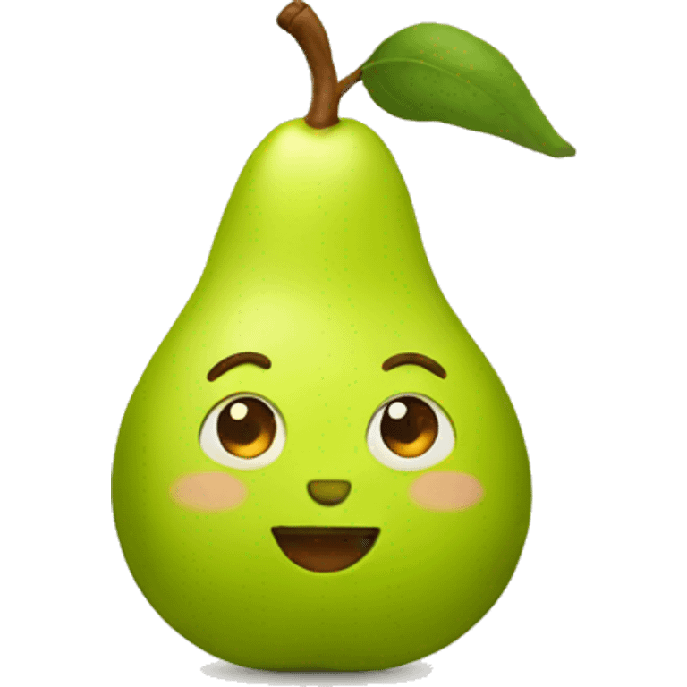 Pear emoji