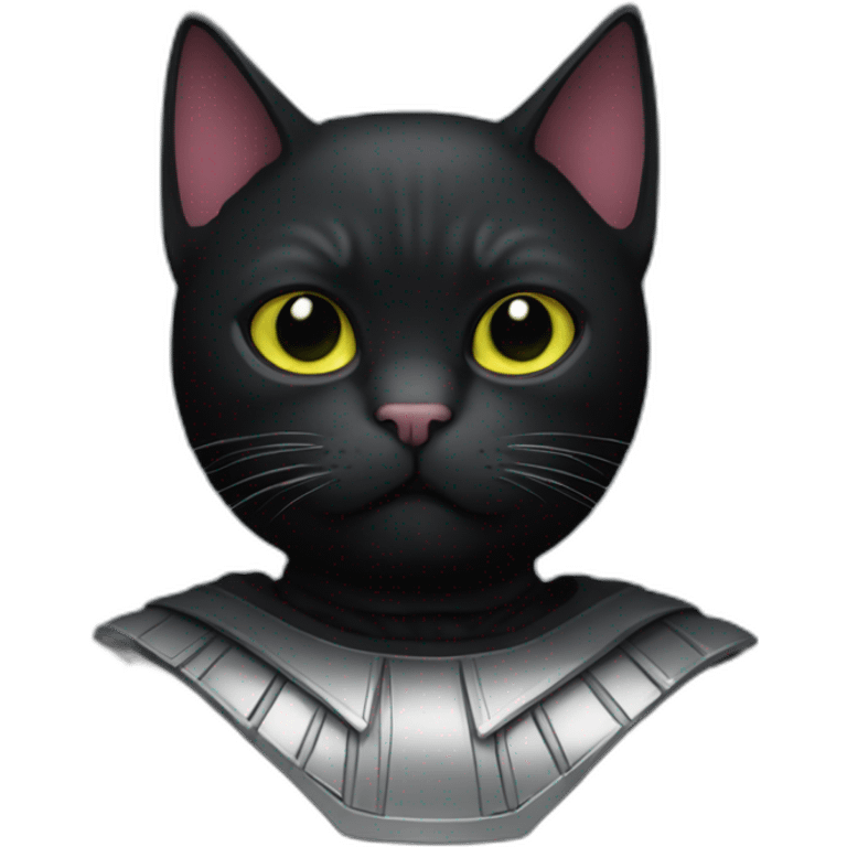 Cat dark Vader emoji