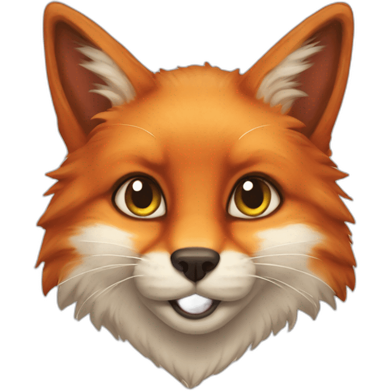 Fox cat emoji