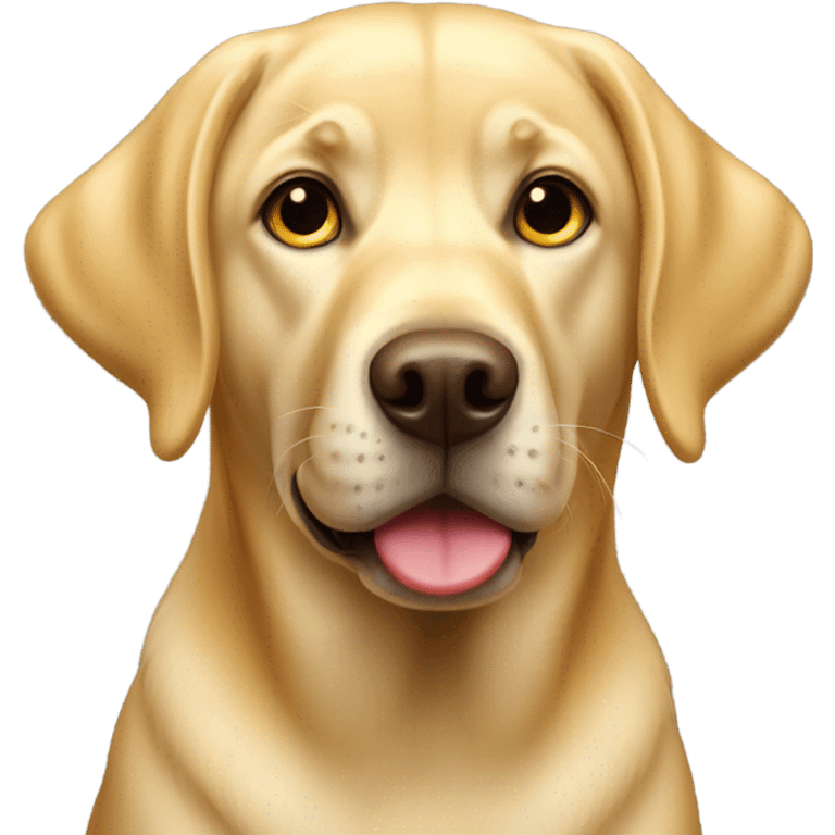 Yellow Labrador  emoji