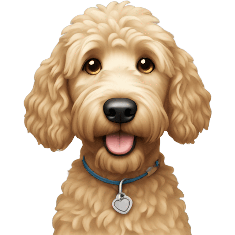 Golden doodle emoji