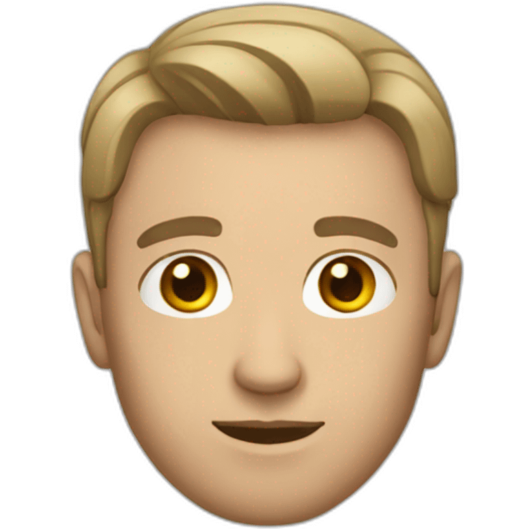 caucasian man emoji