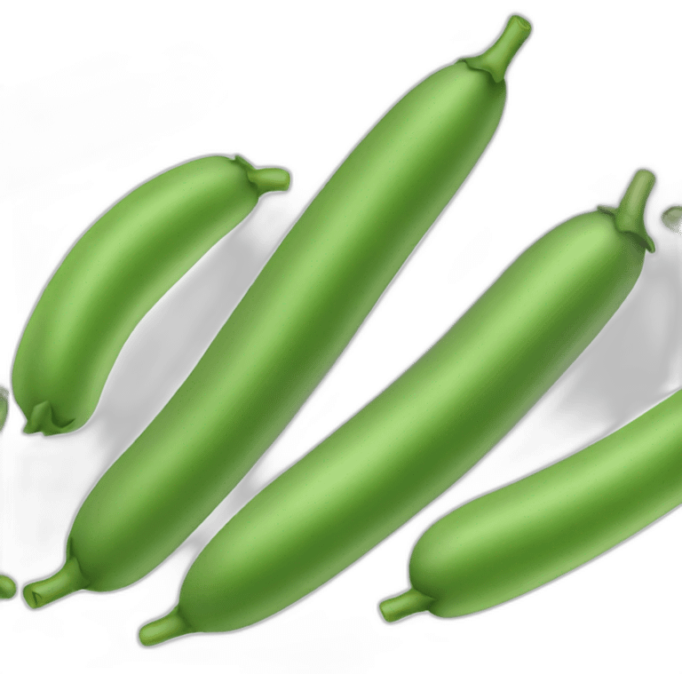 long green beans emoji