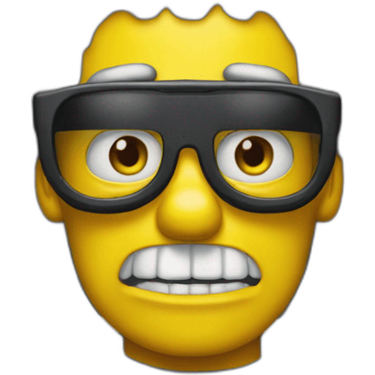 simpson apple vision pro emoji