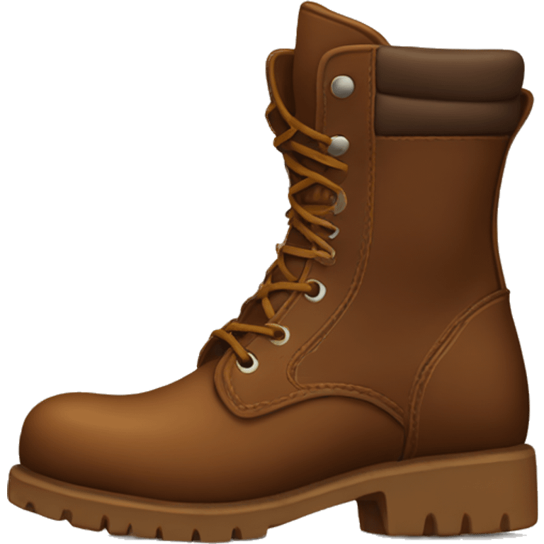 Brown boots emoji