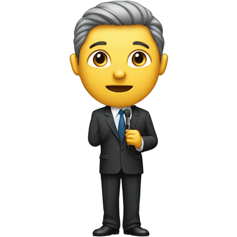 A spokesman  emoji