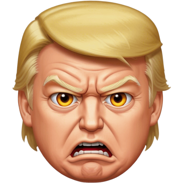 angry trump emoji