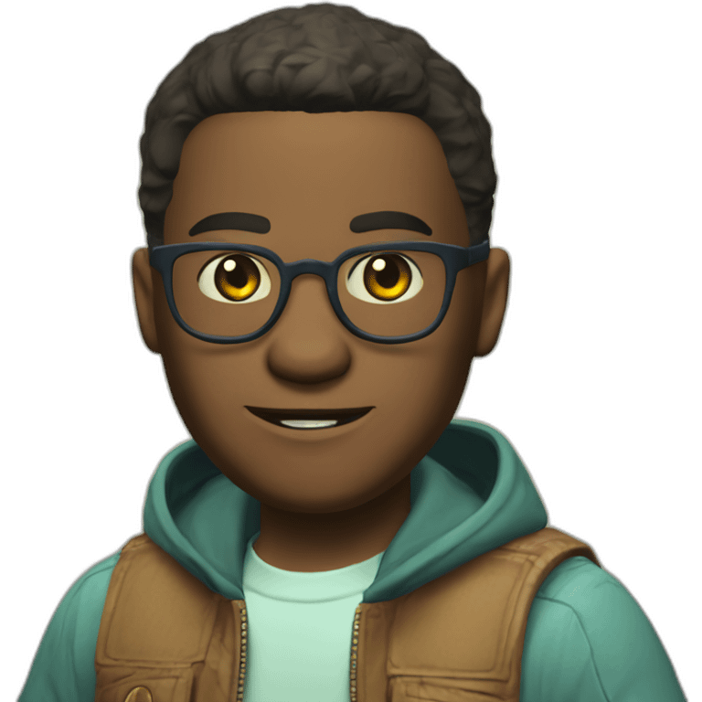 Franklin de gta5 qui écrasé whisper de yo Kai watch emoji