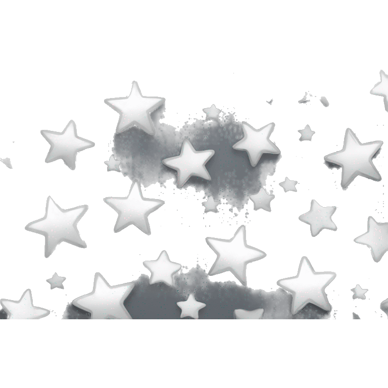 Silver stars emoji