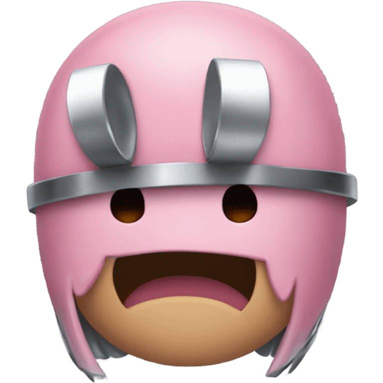 Metal Kirby emoji