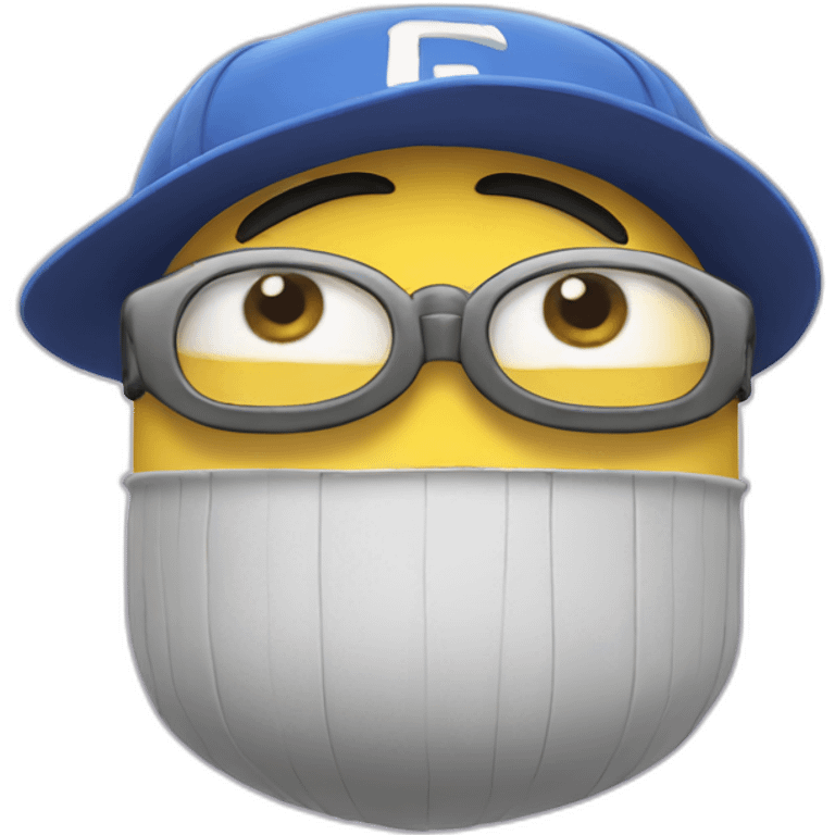 kevin minion with cap emoji