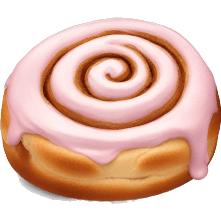 pale pink cinnamon roll  emoji