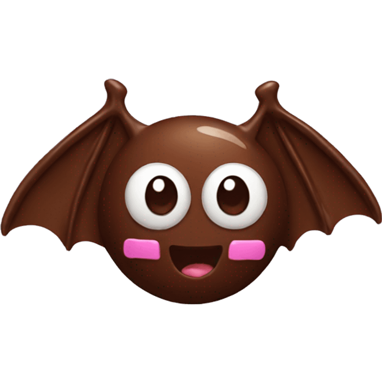 Chocolate bats emoji