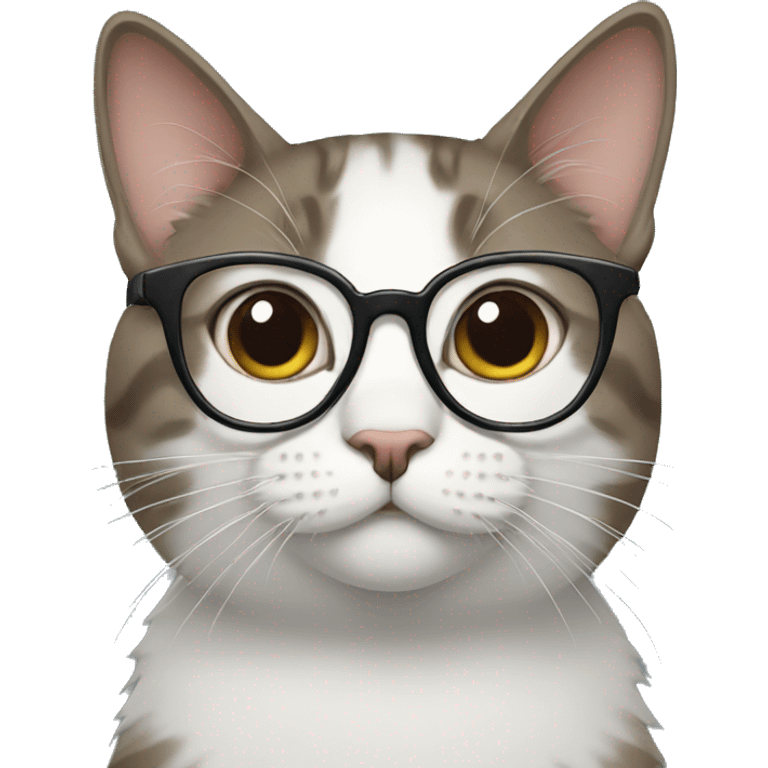 cat glasses emoji