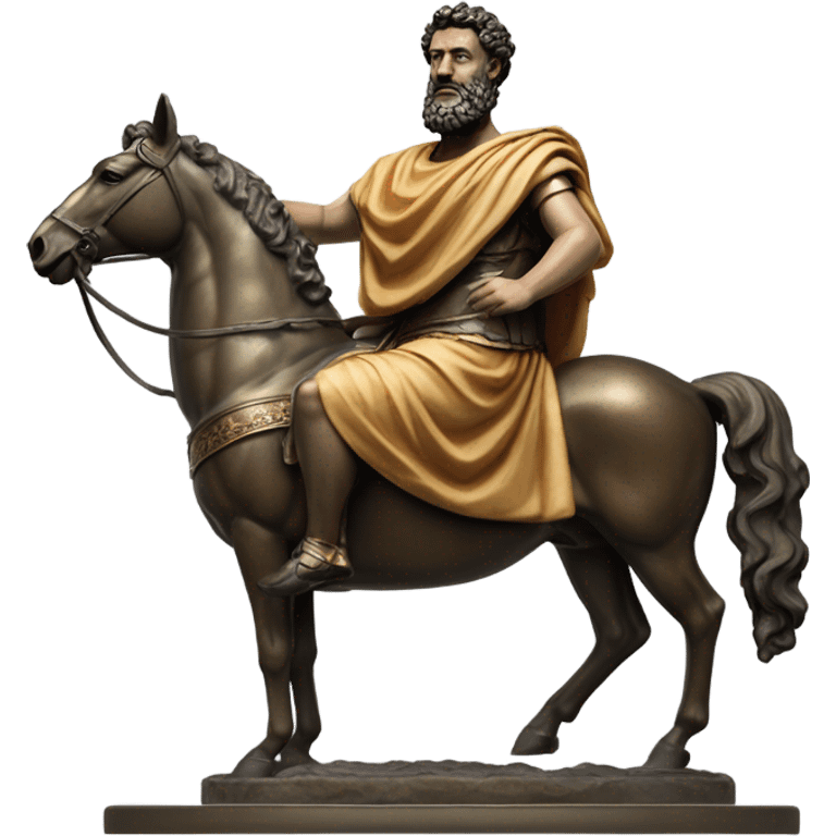 statue of Marcus Aurelius emoji