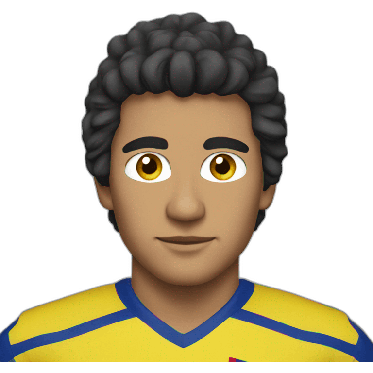 luis diaz, colombian football player emoji