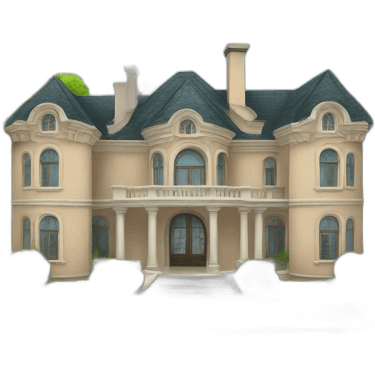 mansion emoji