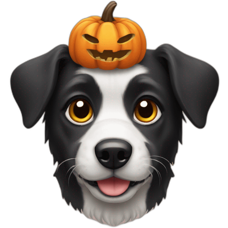 halloween dog emoji