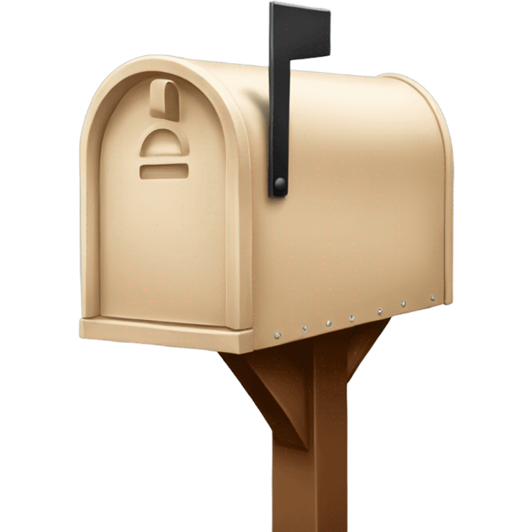 beige mailbox emoji