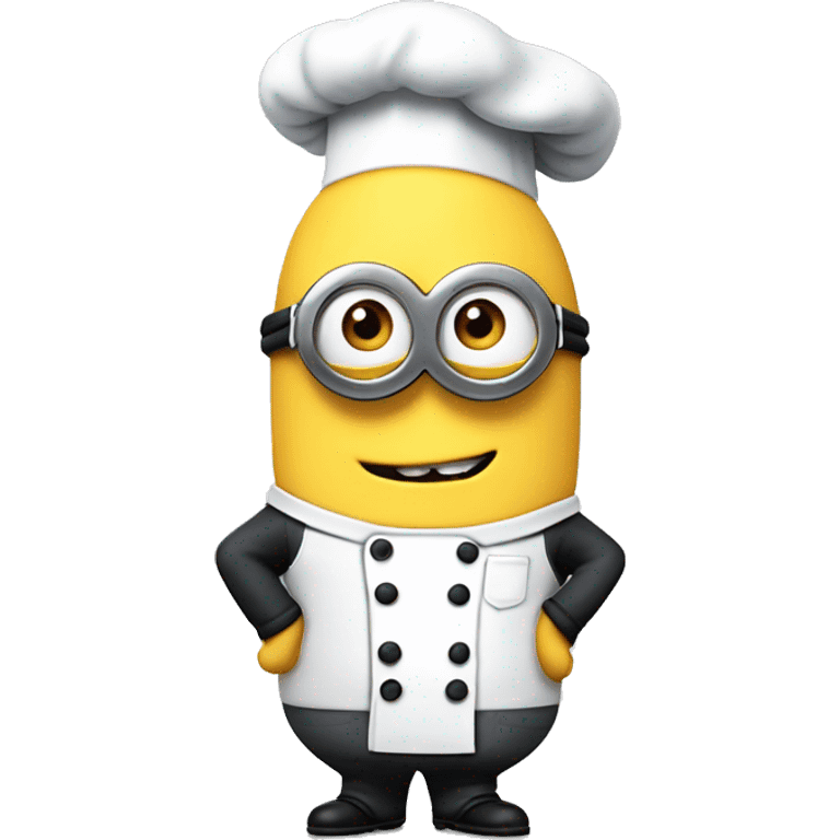 Despicable me character chef mega minion emoji