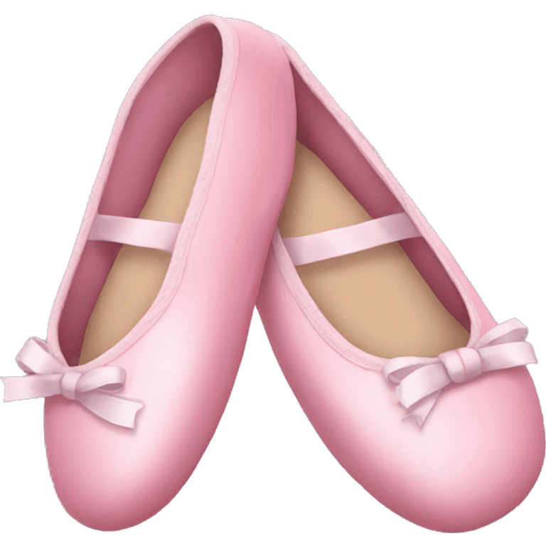 ballet slippers with tiny bows emoji