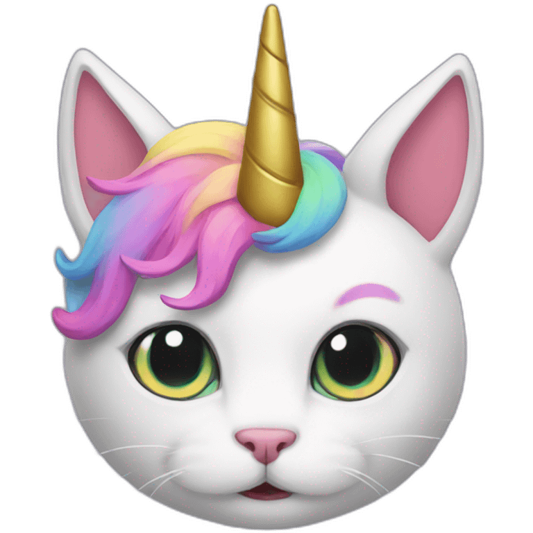 Cat unicorn emoji