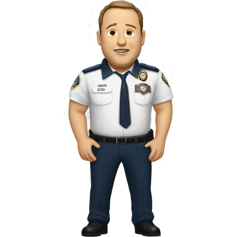 Kevin James King of Queens uniform emoji