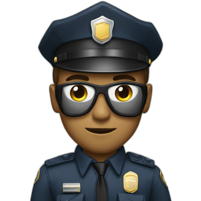 cyber cop emoji