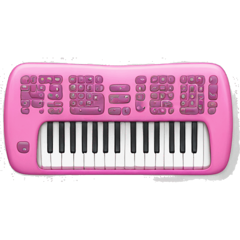 pink keyboard emoji