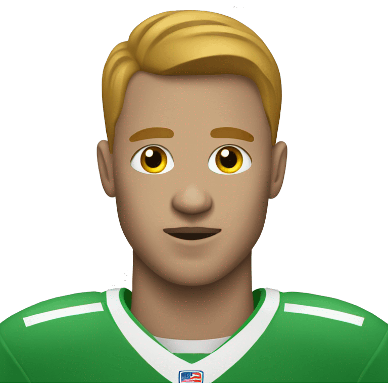 football player missing a goal emoji