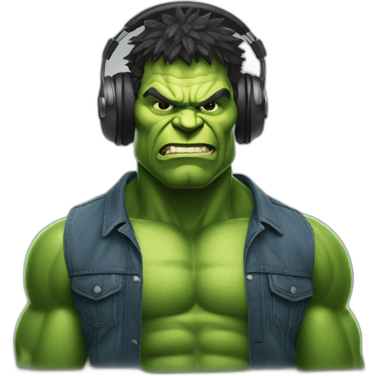 Dj hulk emoji