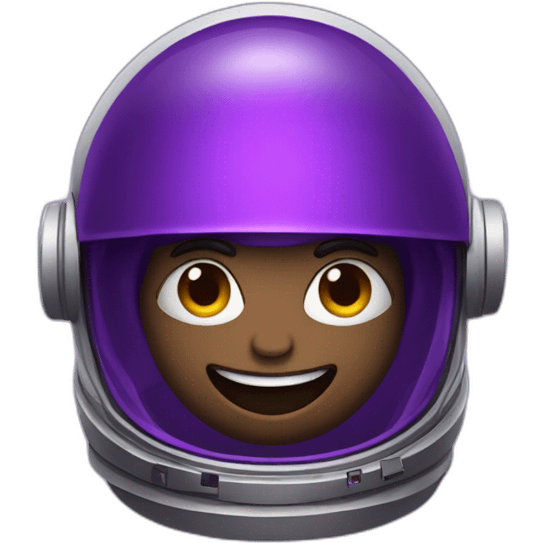 purple funny spaceman emoji