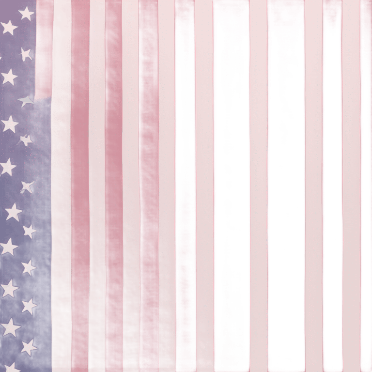 Light pink usa flag emoji