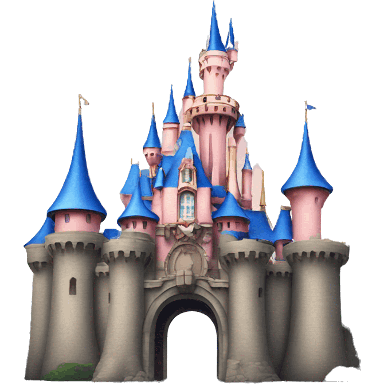 Disneyland paris castle emoji