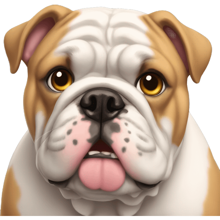 Bulldog frech emoji