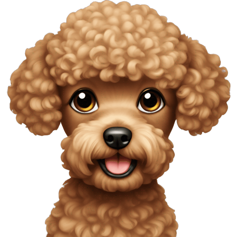 Toy poodle  emoji